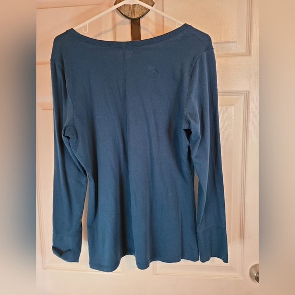 (1119) A New Approach (A.N.A.) Woman's Long Sleeve Crewneck Blouse, Size: Large - Picture 8 of 13